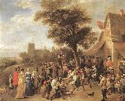 TENIERS, David the Younger Peasants Merry-making wt china oil painting reproduction